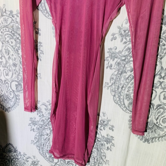 ๐ SUPER SCANDALOUS SHEER MESH MINI DRESS โ SIZE 0 - Picture 2 of 7